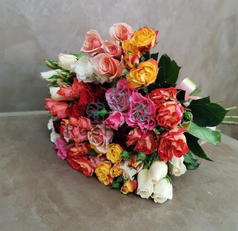 Букет цветов из: Розы в Стодеревской