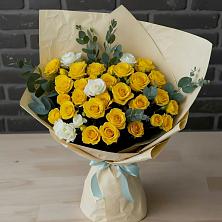 Букет цветов из:  Розы в Стодеревской