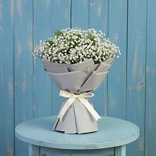 Букет цветов из:  Гипсофила в Стодеревской