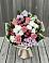 Букет цветов из: Альстромерии, Гвоздики, Розы и Хризантемы в Стодеревской
