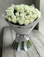 Букет 35 Белых роз #REPLACE_PRED# Стодеревской