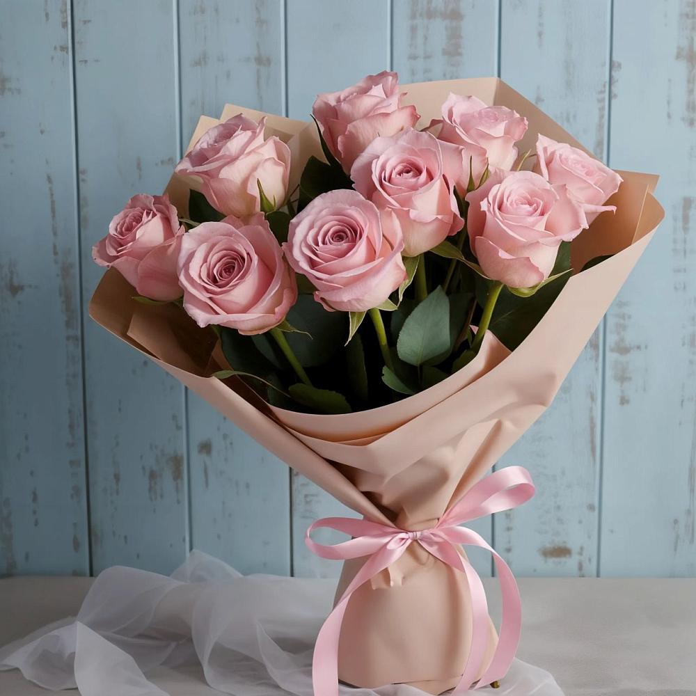 Букет цветов из: Розы в Стодеревской