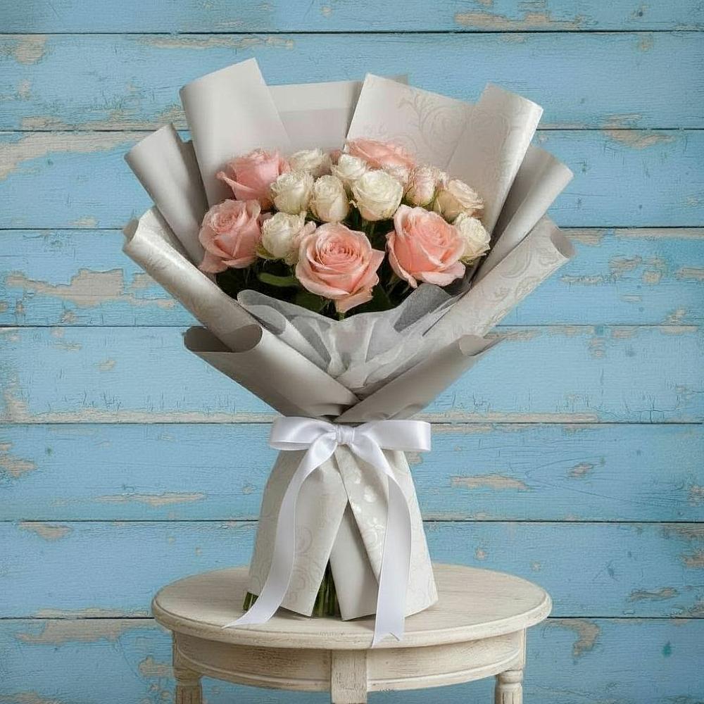 Букет цветов из: Розы в Стодеревской