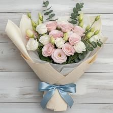 Букет цветов из:  Лизиантусы в Стодеревской