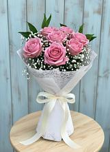 Букет цветов из:  Розы в Стодеревской