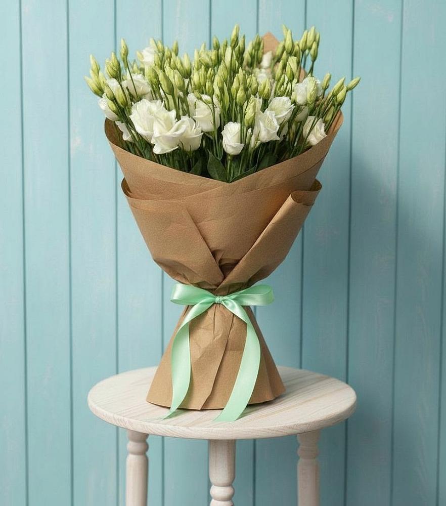 Букет цветов из: Лизиантусы в Стодеревской