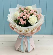 Букет цветов из:  Розы в Стодеревской