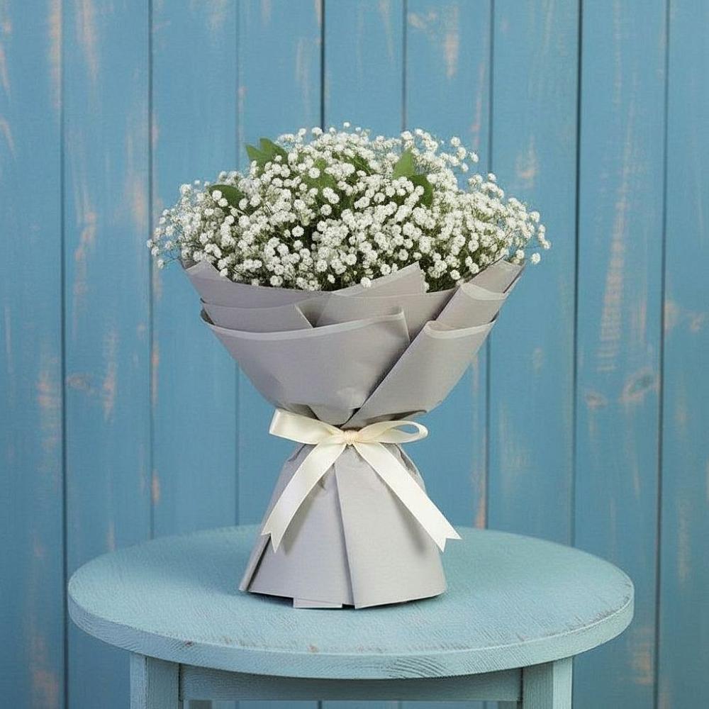 Букет цветов из: Гипсофила в Стодеревской