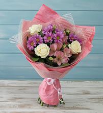 Букет цветов из:  Герберы в Стодеревской