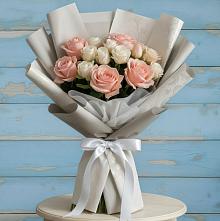 Букет цветов из:  Розы #REPLACE_PRED# Стодеревской