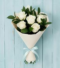 Букет цветов из:  Розы в Стодеревской