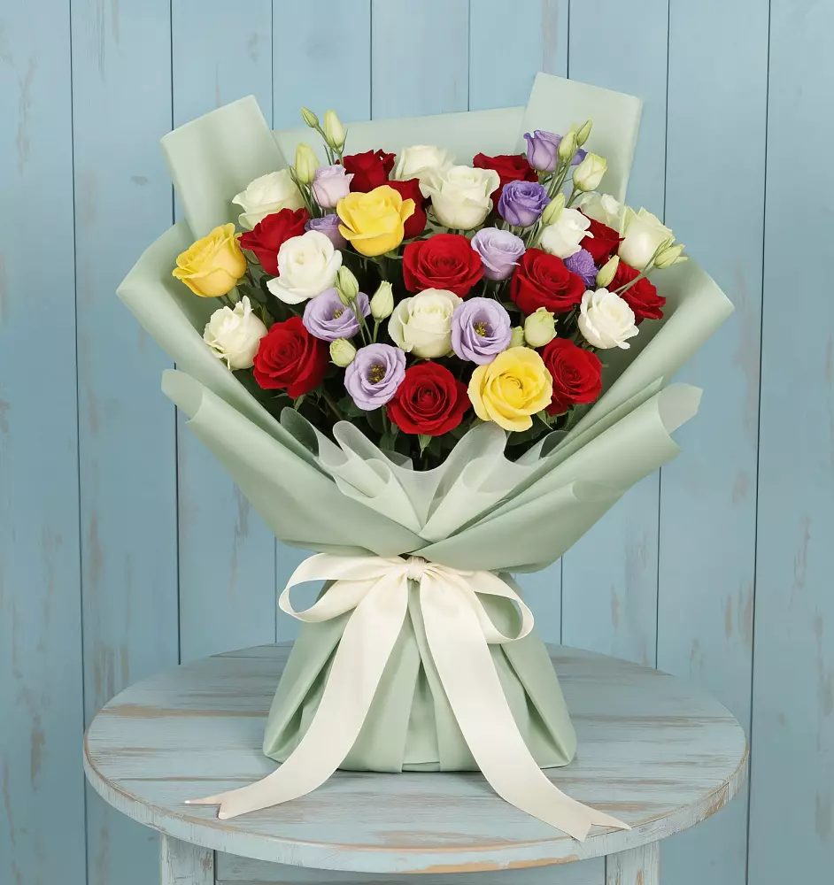 Букет цветов из: Розы в Стодеревской