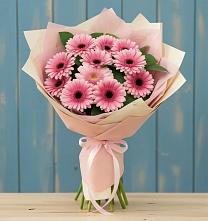 Букет цветов из:  Герберы #REPLACE_PRED# Стодеревской