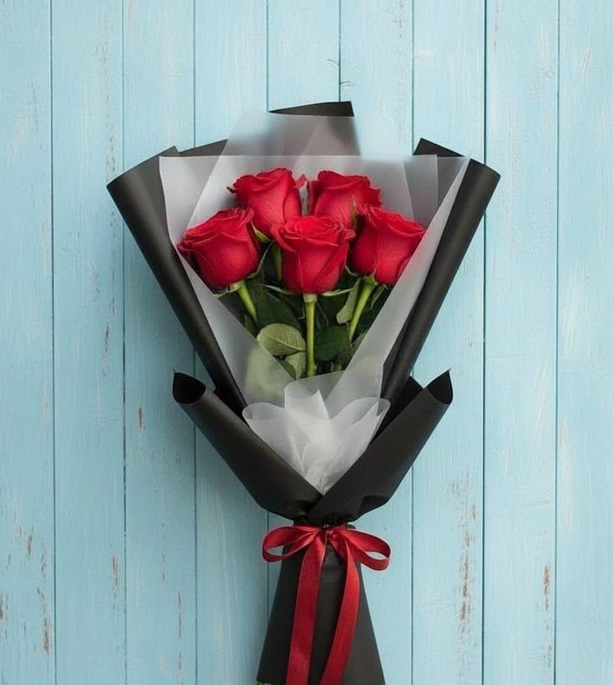 Букет цветов из: Розы в Стодеревской