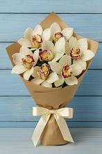 Букет цветов из:  Орхидеи и Розы в Стодеревской