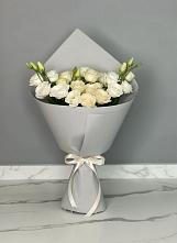 Букет цветов из:  Розы и Лизиантусы в Стодеревской